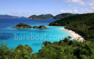 The gorgeous tropical Caribbean...
